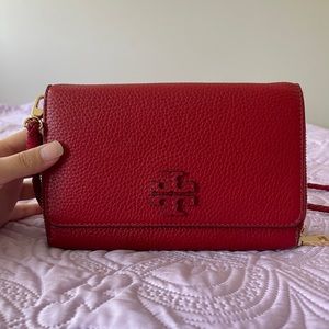 Red Crossbody Tory Burch Bag